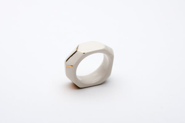 17.5 size ceramic ring Erato