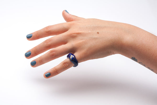 15.5 size ceramic ring Semele