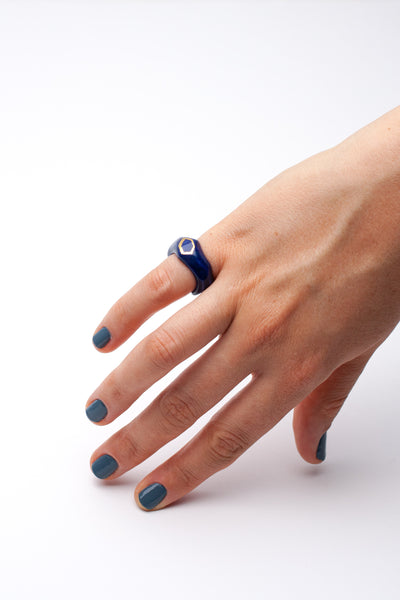 15.5 size ceramic ring Semele