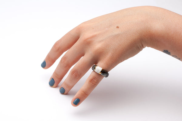 15.5 size ceramic ring Opora