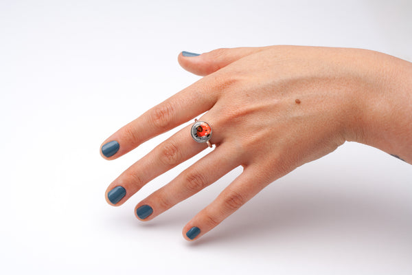 17 dydžio žiedas CHE