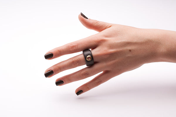 17.5 size ceramic ring Rhiannon