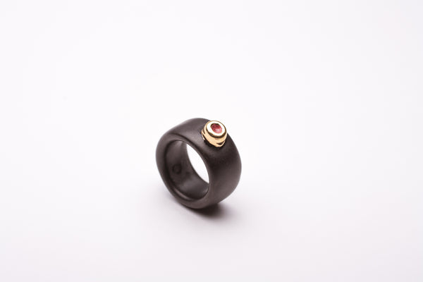 17.5 size ceramic ring Rhiannon