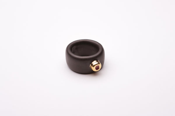 17.5 size ceramic ring Rhiannon