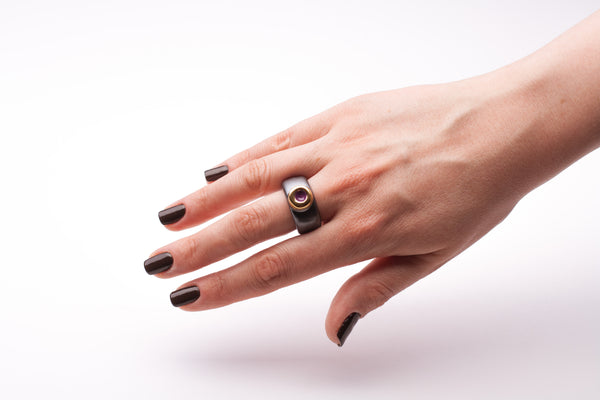 17 izmēra keramiskais gredzens Taliesin