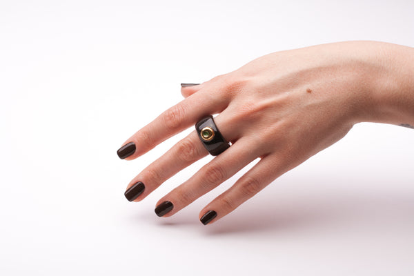 17.5 dydžio keramikos žiedas Scathach