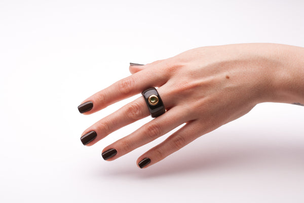 17.5 dydžio keramikos žiedas Scathach