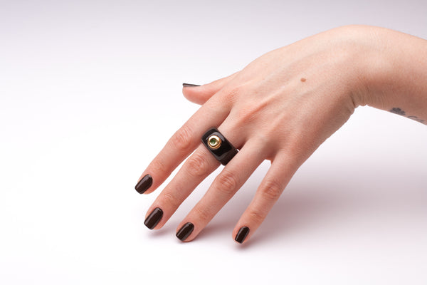 17.5 dydžio keramikos žiedas Scathach