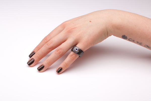 15.5 size ceramic ring Lugh