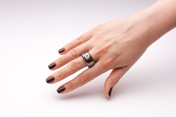 17.5 dydžio keramikos žiedas Olwen