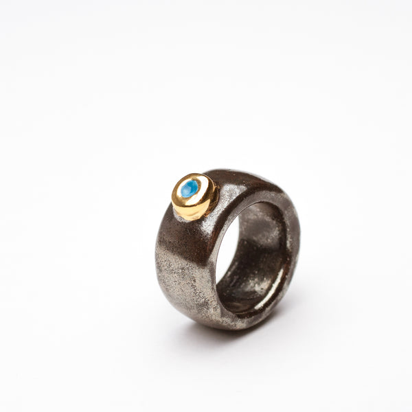 17.5 dydžio keramikos žiedas Olwen