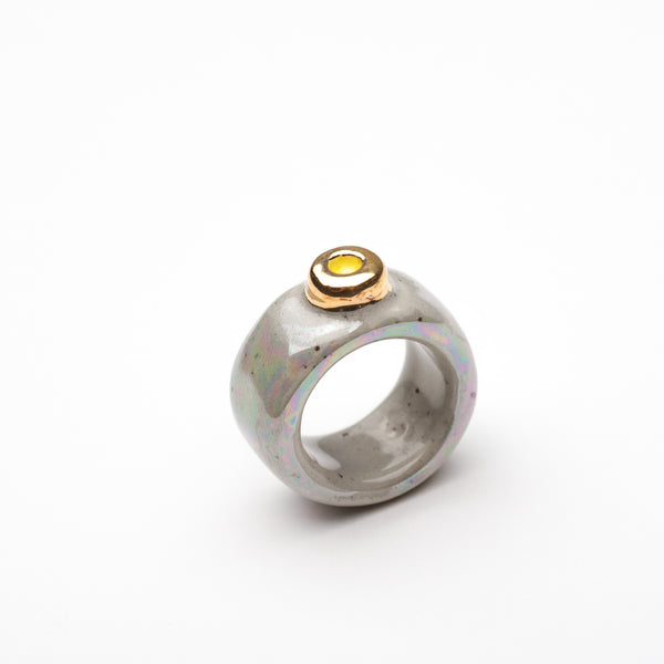 17 izmēra keramiskais gredzens Rosmerta