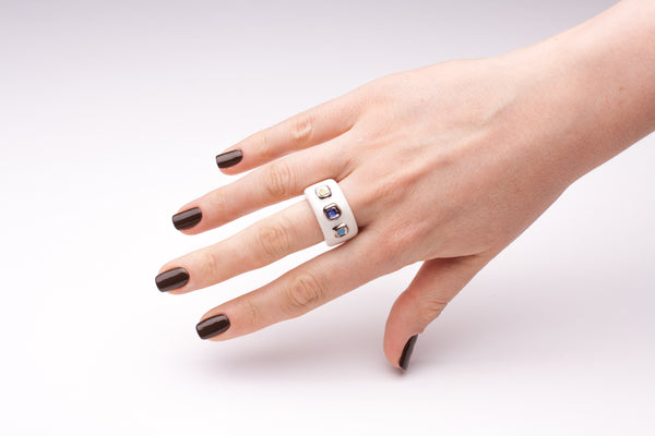 17.5 izmēra keramiskais gredzens Myrrdin