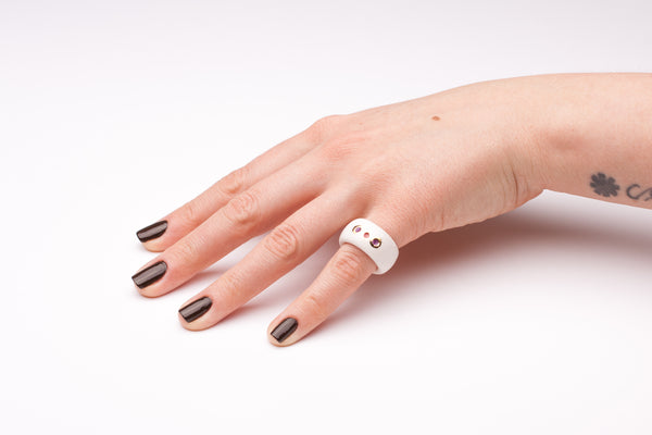 15.5 dydžio keramikos žiedas Nudd