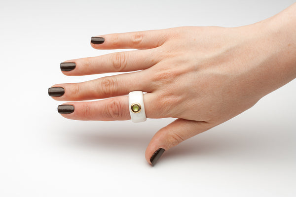 17.5 izmēra keramiskais gredzens Margawse