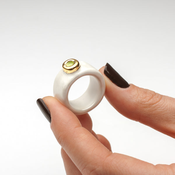 17.5 izmēra keramiskais gredzens Margawse