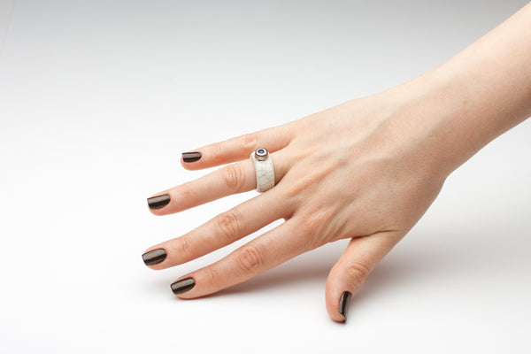 16.5 size Ceramic ring Cernunnos