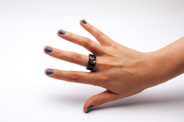 17.5 size ceramic ring Harmonia