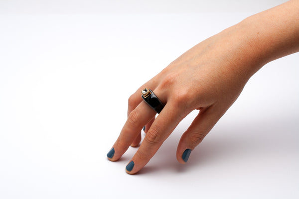 17.5 size ceramic ring Harmonia