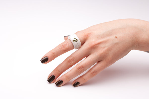 17.5 dydžio keramikos žiedas Niamh