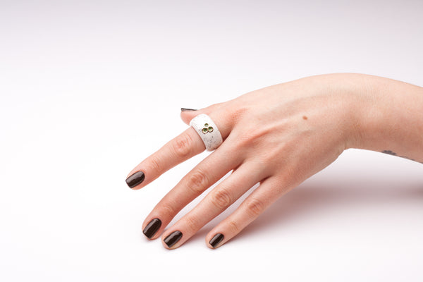 17.5 dydžio keramikos žiedas Niamh