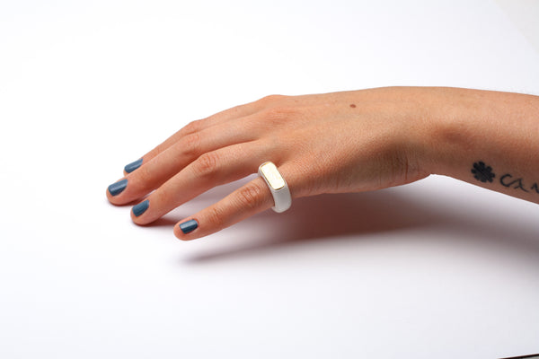 15.5 size ceramic ring Aglaea