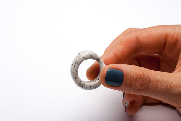 17 izmēra keramiskais gredzens Eirene