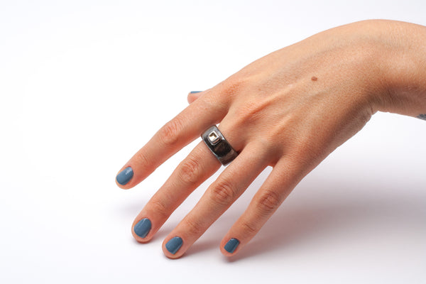 17.5 size ceramic ring Leto