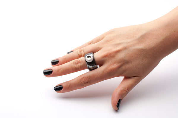 18.5 size ceramic ring Gontia