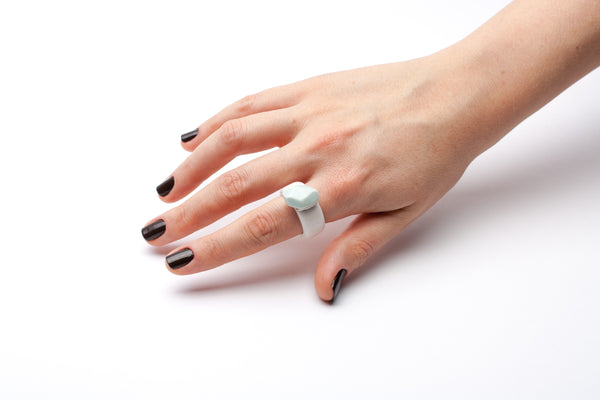 18.5 size ceramic ring Maat