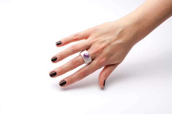 18 dydžio keramikos žiedas Hapi