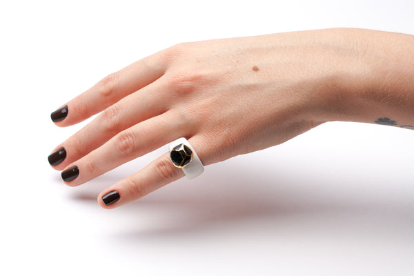 15 size ceramic ring Thoth