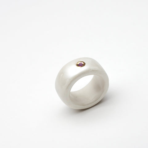 17.5 size ceramic ring Nuada