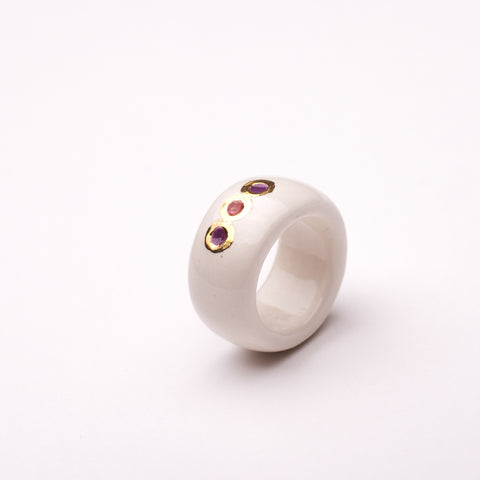 15.5 dydžio keramikos žiedas Nudd