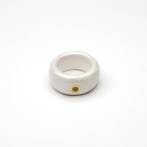 16.5 dydžio keramikos žiedas Danu