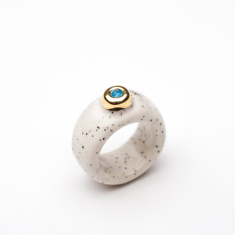 17.5 size ceramic ring Nostiluca