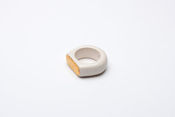Ceramic ring Aglaea size 15.5