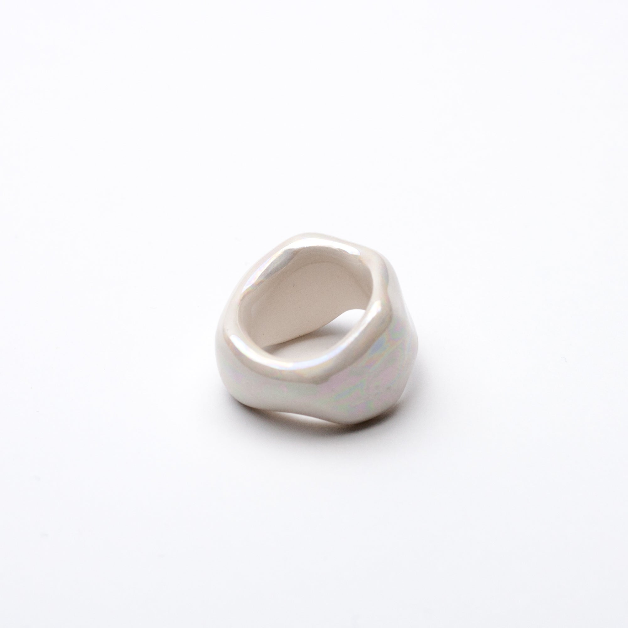 Ceramic ring Heimarmene size 17.5