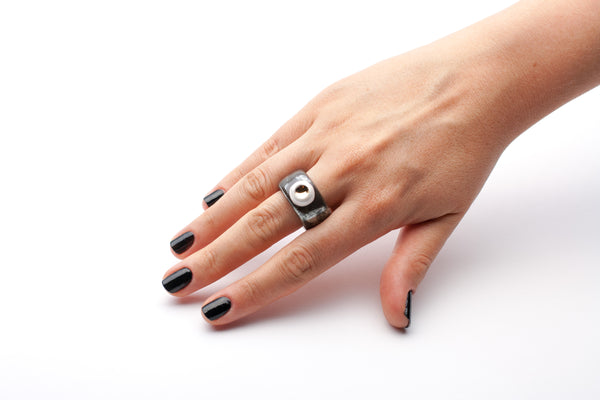 18.5 size ceramic ring Gontia