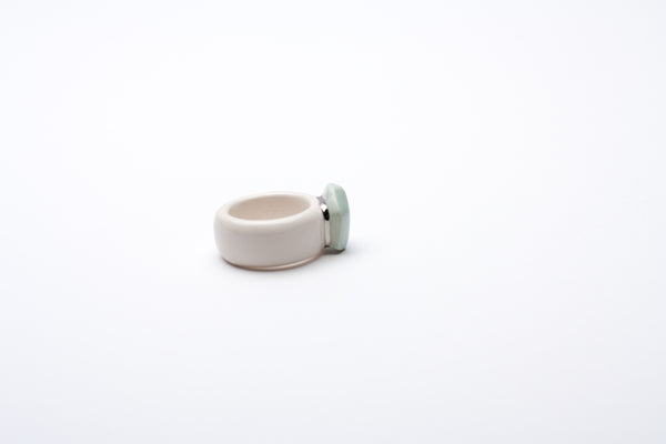 18.5 size ceramic ring Maat