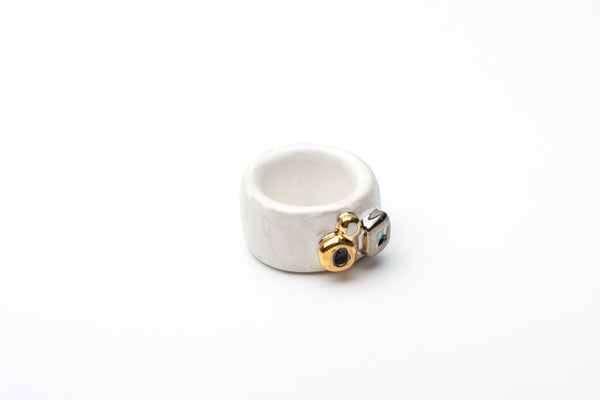 18.5 size ceramic ring Ihy