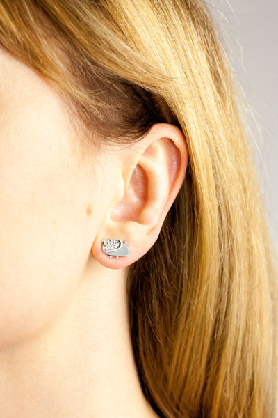 360° Sterling silver earrings 108 - Aiste Jewelry
